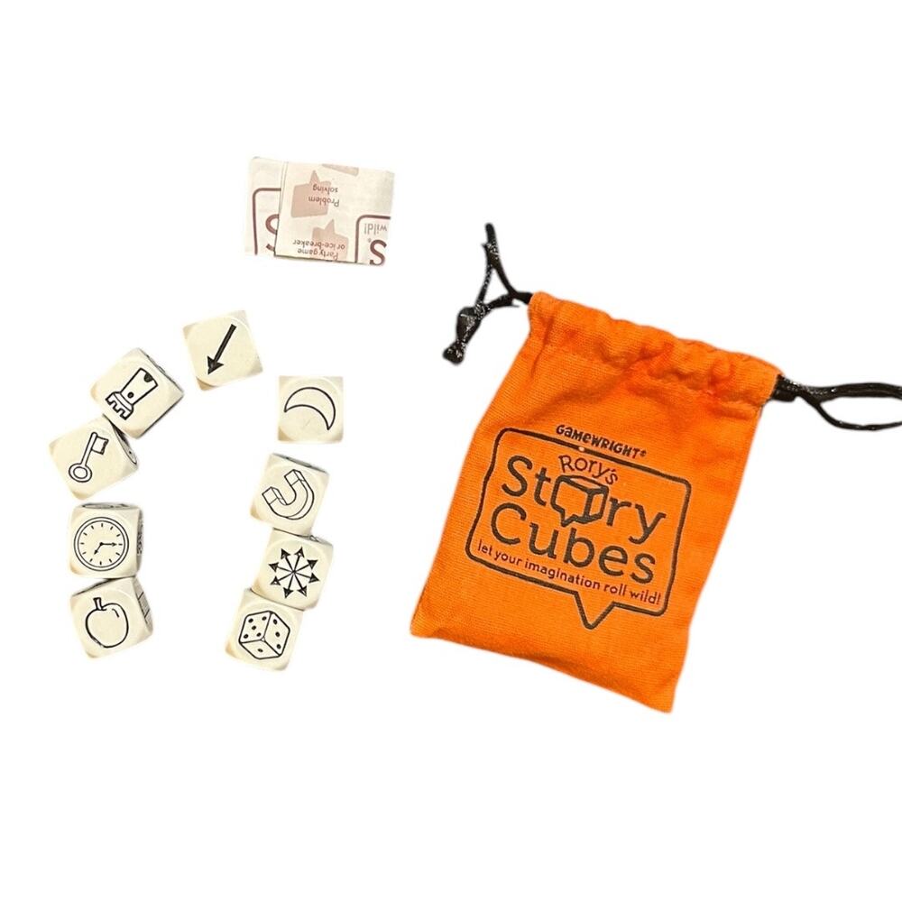 Gamewright Rory's Story Cubes Orange Bag